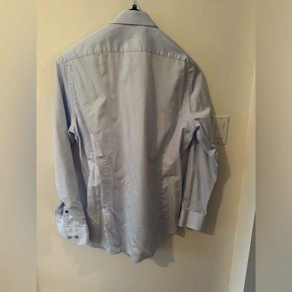 Non-iron piqué cotton shirt
Modern fit - Picture 3 of 4